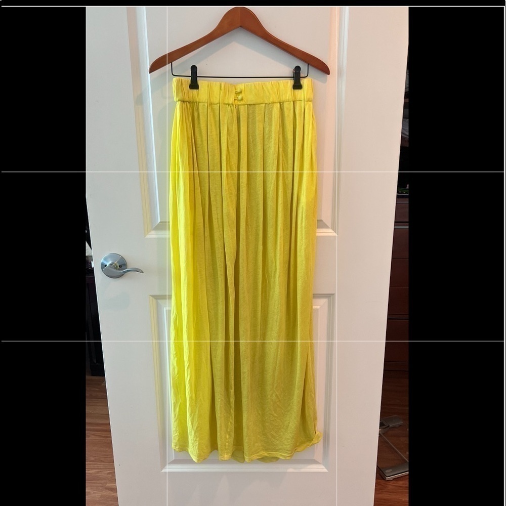 Thakoon maxi skirt in yellow